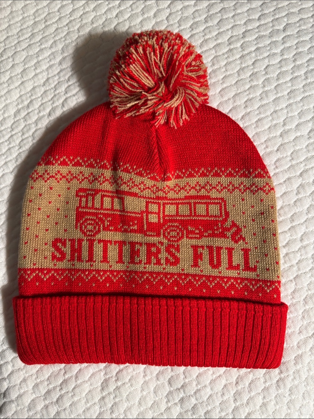 Christmas Vacation Shitter's Full Beanie - Picture 2 of 5
